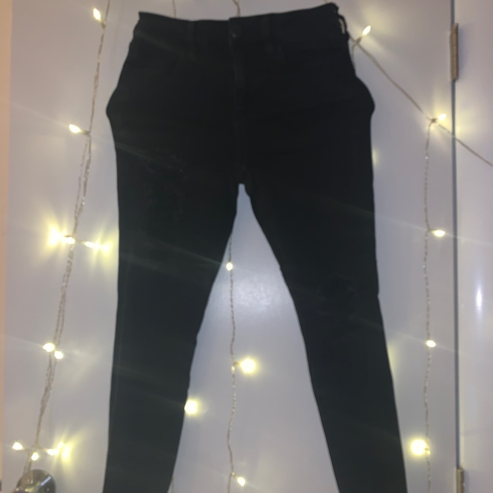 Black American Eagle Jeans Size: 4